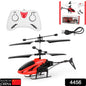Remote Control & Hand Induction Flying Helicopter Toy with USB Charging Cable (Red)