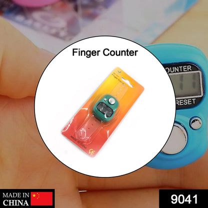 Digital Electronic Finger Tally Counter – Portable 5-Digit LCD Handheld Clicker for Prayer, Sports, & Lap Tracking (Blue)